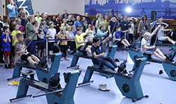 В Санкт Петербурге прошли соревнования по гребле-индор на байдарочных тренажерах
